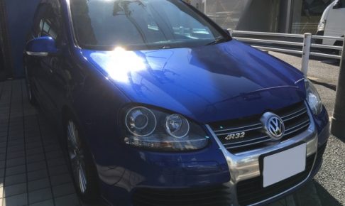 VWゴルフ R32 シフトパネル＆ノブ補修｜東京 世田谷区