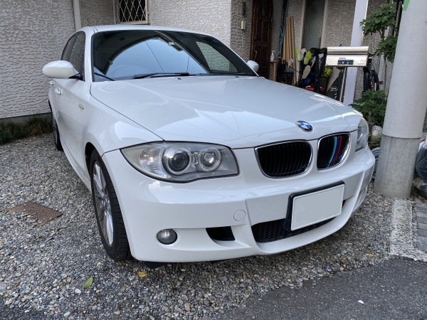 BMW118i 天井 剥がれ 垂れ 張替え｜東京 新宿区