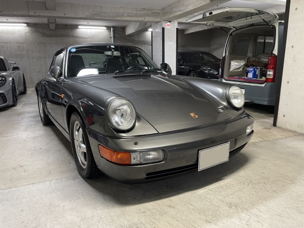 ポルシェ911カレラ2 type-964 ダッシュボード 破れ 補修｜東京 品川区