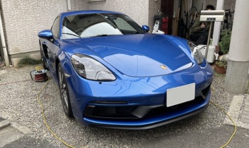ポルシェ ケイマン GTS (type-718) レザーシート 傷補修｜東京 新宿区