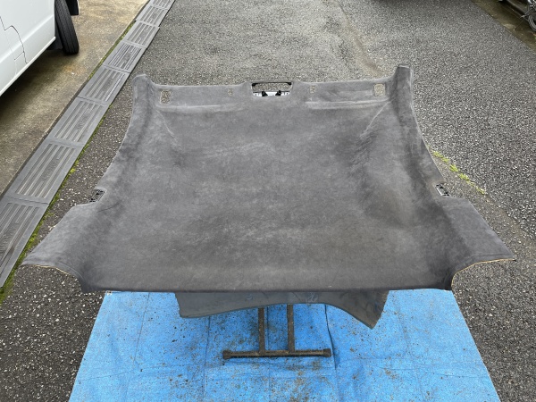 ポルシェ 911 type-991 天井  アルカンターラ 浮き 剥がれ 垂れ下がり 張り直し ｜東京 新宿区
