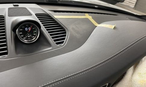 ポルシェ911 ダッシュボード 糊痕 補修｜東京 港区