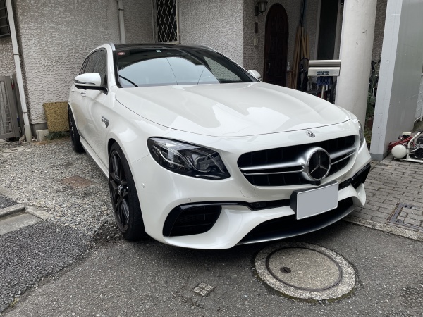 メルセデスベンツ E63 レザーシート 擦れ 補修｜東京 新宿区