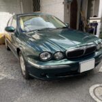 ジャガーXタイプ 天井 浮き 剥がれ 垂れ下がり 張替え|東京 新宿区