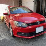 フォルクスワーゲンゴルフ 天井  浮き 剥がれ 垂れ下がり 張替え ｜東京 新宿区