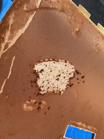 フォルクスワーゲンゴルフ 天井  浮き 剥がれ 垂れ下がり 張替え ｜東京 新宿区