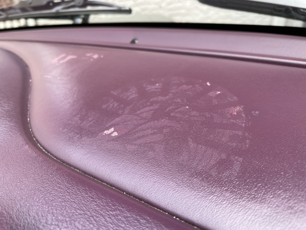 ポルシェ911ターボ type-964 ダッシュボード 台座痕 補修｜東京 新宿区