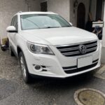 フォルクスワーゲン ティグアン 天井張替え 浮き 剥がれ 垂れ下がり 防音断熱材施工 |東京 新宿区