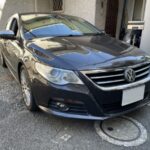 フォルクスワーゲン パサートCC 天井張替え+防音断熱材施工|東京 新宿区