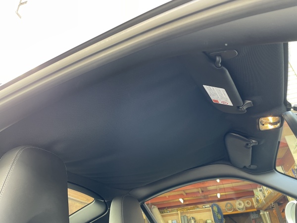 ポルシェケイマン type-987 天井張替え｜東京 大田区