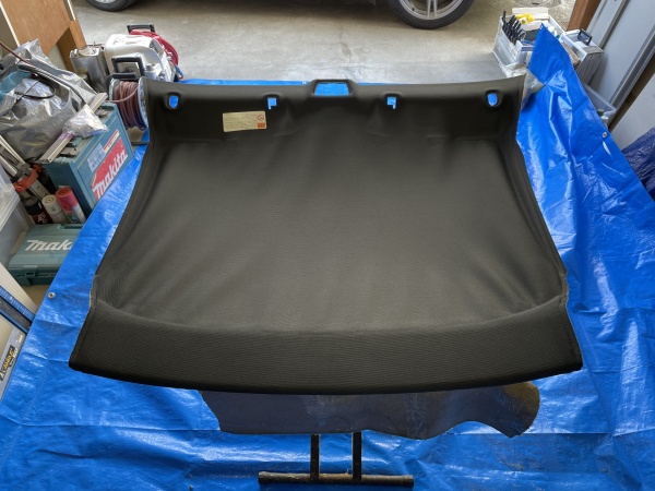 ポルシェケイマン type-987 天井張替え｜東京 大田区