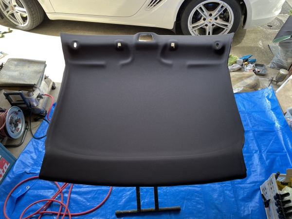 ポルシェケイマン type-987 天井張替え｜東京 大田区