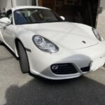 ポルシェケイマン type-987 天井張替え｜東京 大田区