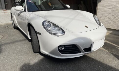 ポルシェケイマン type-987 天井張替え｜東京 大田区